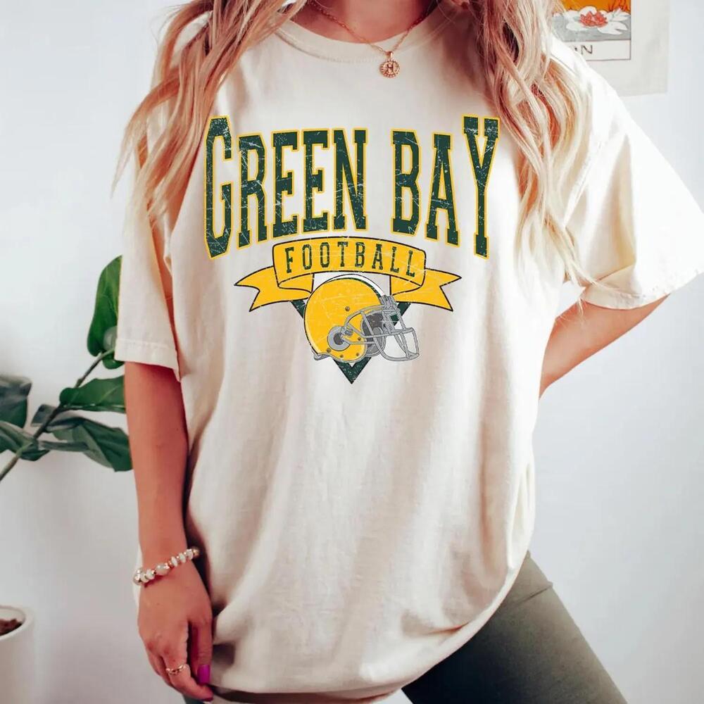 Green Bay Football Shirt S Game Day Tee Football Fan Gift 4